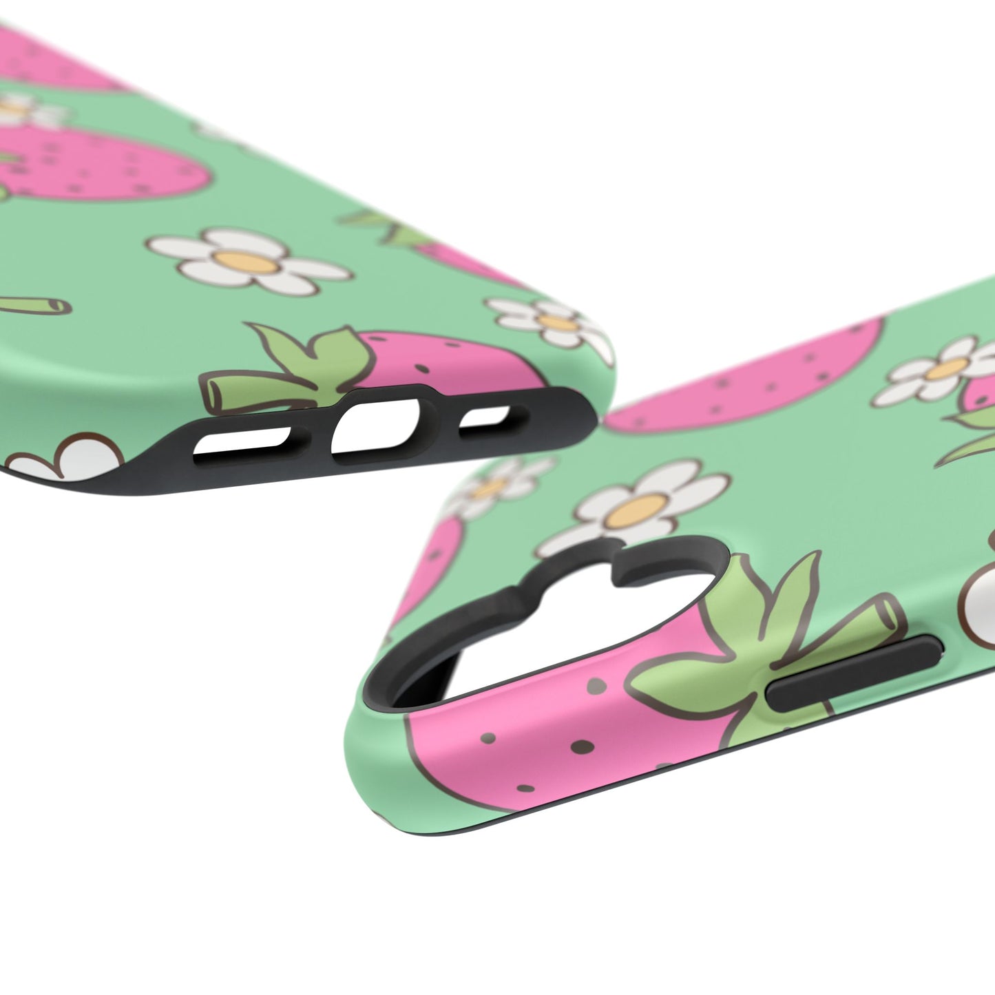 Cute Strawberry Impact-Resistant Phone Case