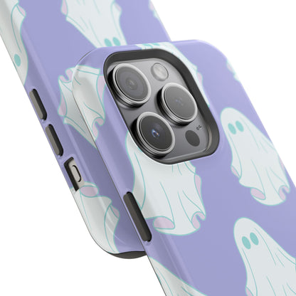 Ghost-Themed Impact-Resistant Phone Case