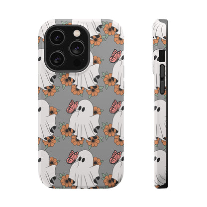 Cute Ghost Floral Phone Case