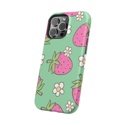 Cute Strawberry Impact-Resistant Phone Case
