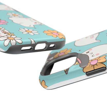 Cute Floral Ghost Magnetic Phone Case
