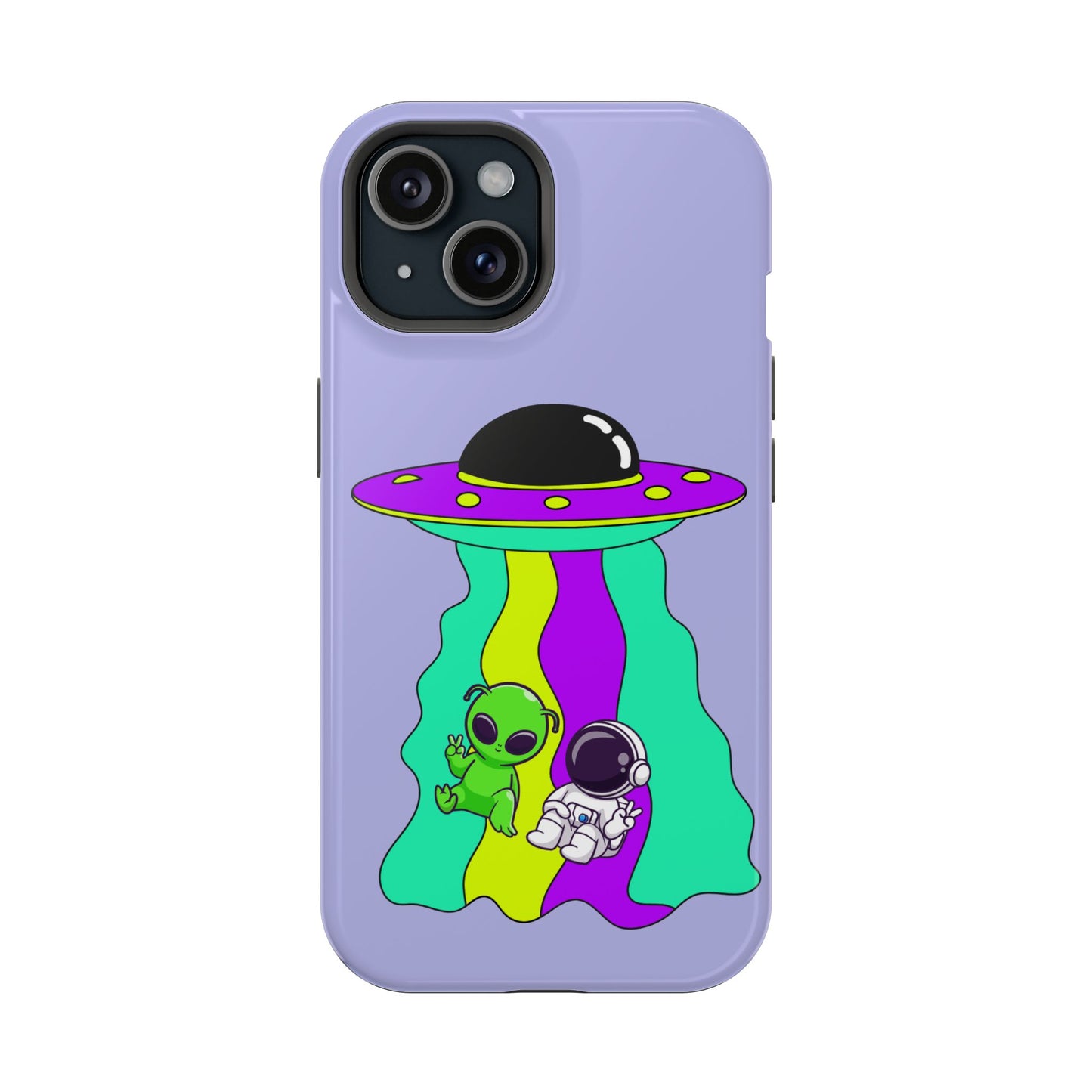 Alien and Astronaut Phone Case
