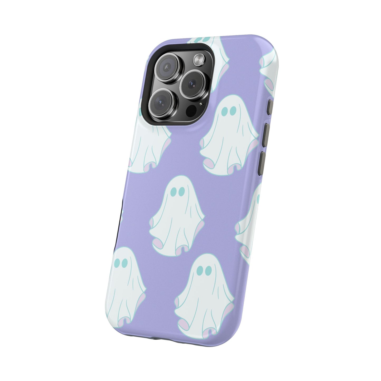 Ghost-Themed Impact-Resistant Phone Case