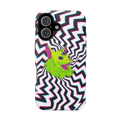 Vibrant Alien Cat Magnetic Phone Cases