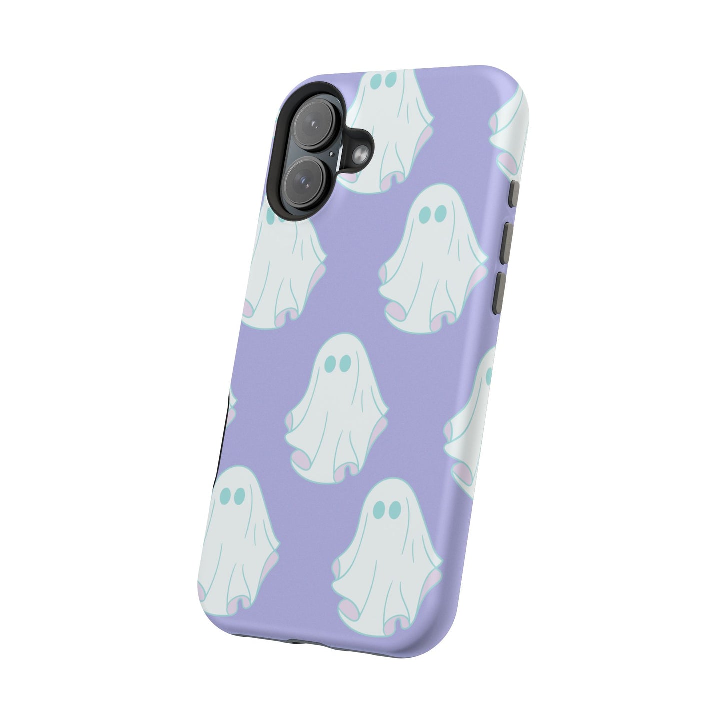 Ghost-Themed Impact-Resistant Phone Case