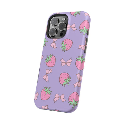 Cute Strawberry Pattern Phone Case