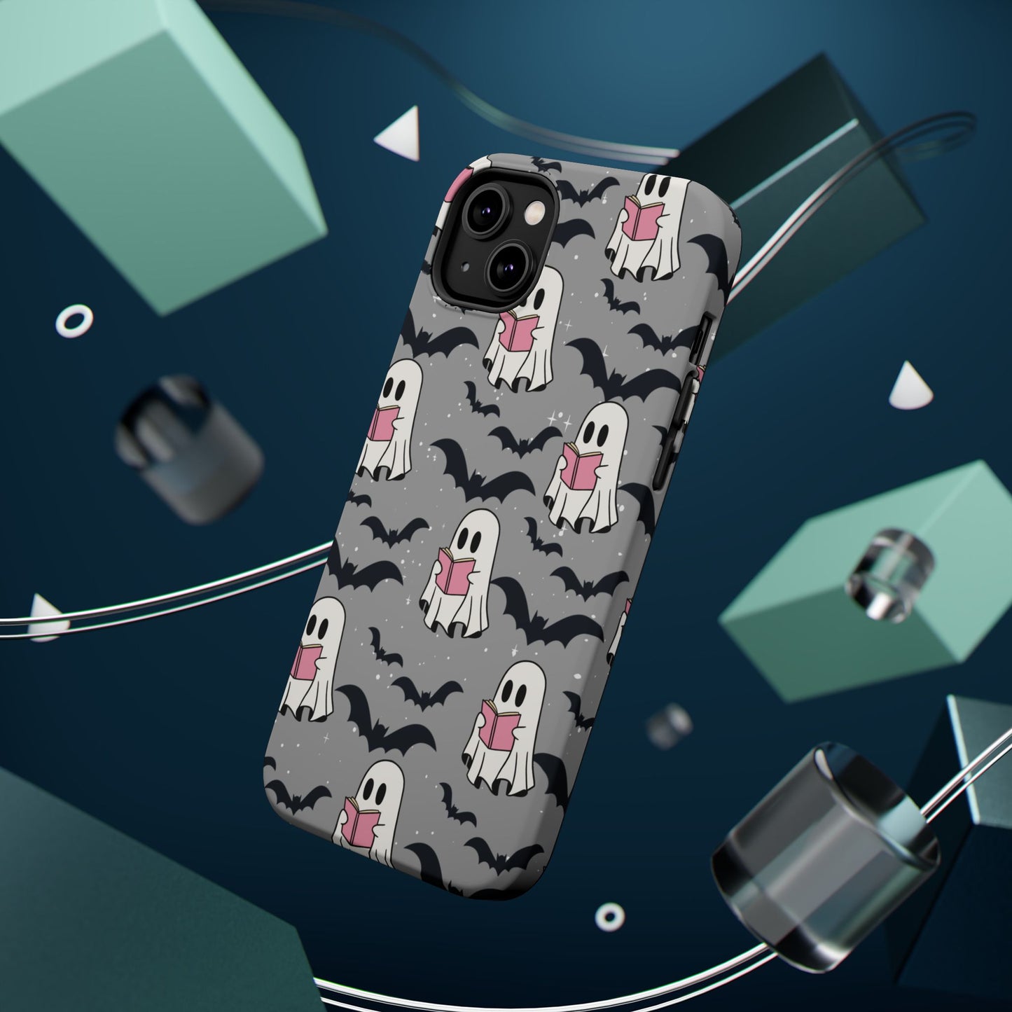 Ghostly Bat Phone Cases