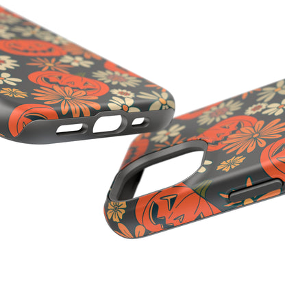 Pumpkin Floral iPhone Case