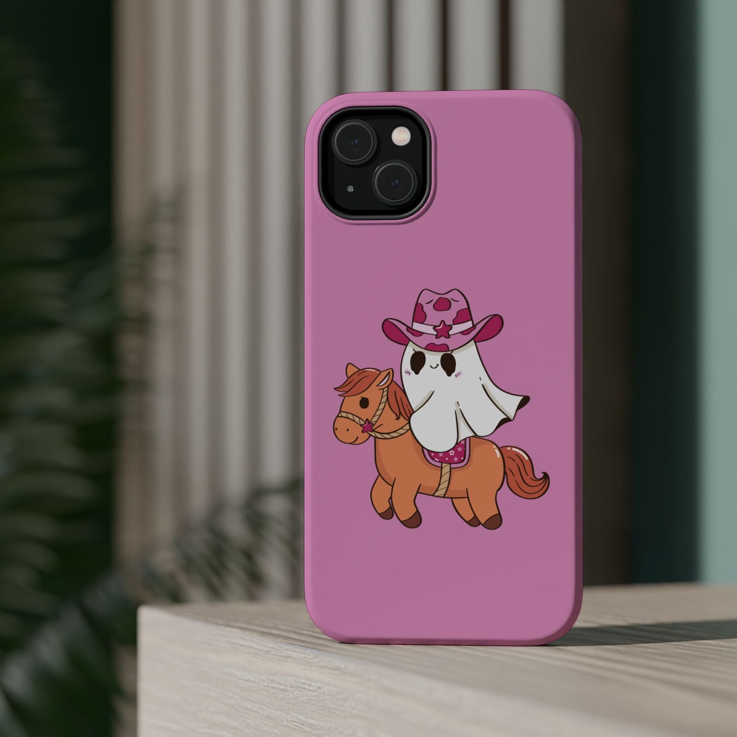 Playful Ghost Cowboy Phone Case