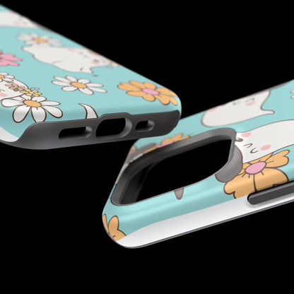 Cute Floral Ghost Magnetic Phone Case