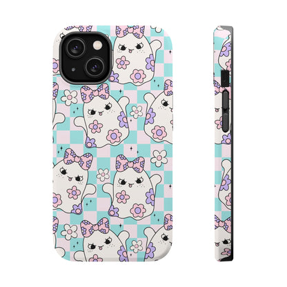 Adorable Ghost Pattern Magnetic Phone Case