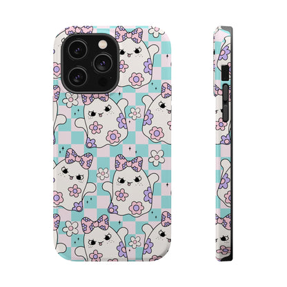 Adorable Ghost Pattern Magnetic Phone Case