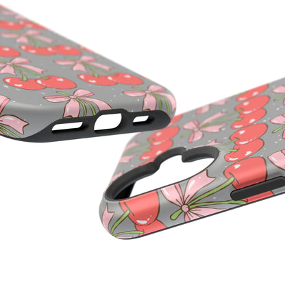 Cherry Bow Magnetic Phone Case