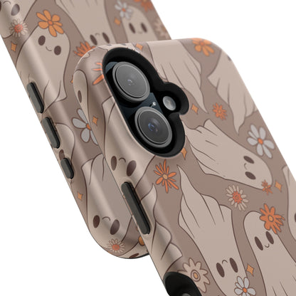 Ghostly Floral Magnetic Phone Cases