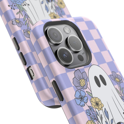Cute Ghost Floral Phone Case