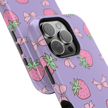 Cute Strawberry Pattern Phone Case
