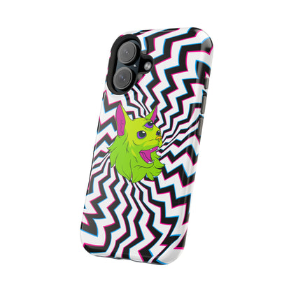 Vibrant Alien Cat Magnetic Phone Cases
