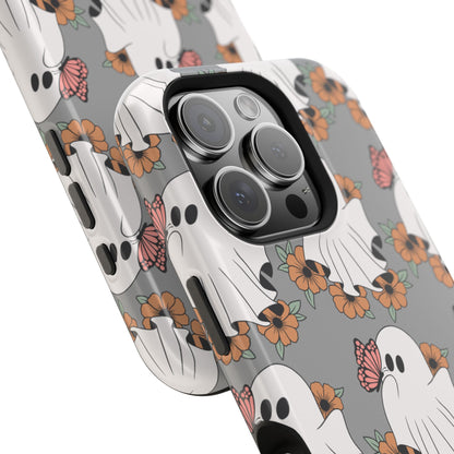 Cute Ghost Floral Phone Case
