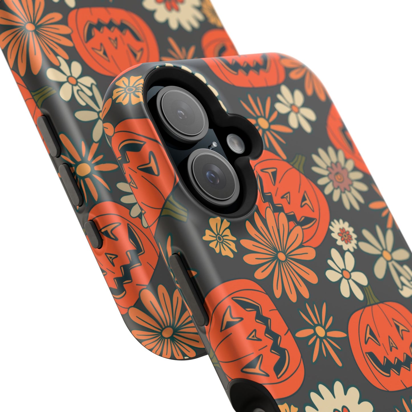 Pumpkin Floral iPhone Case