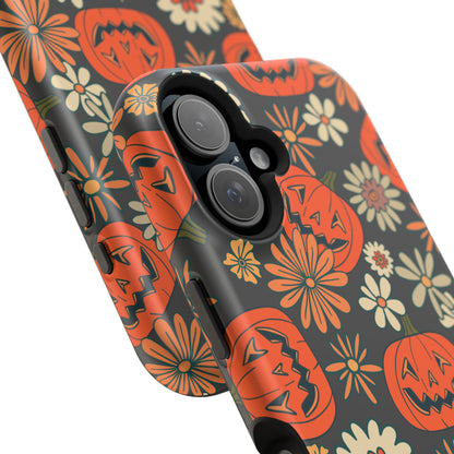 Pumpkin Floral iPhone Case