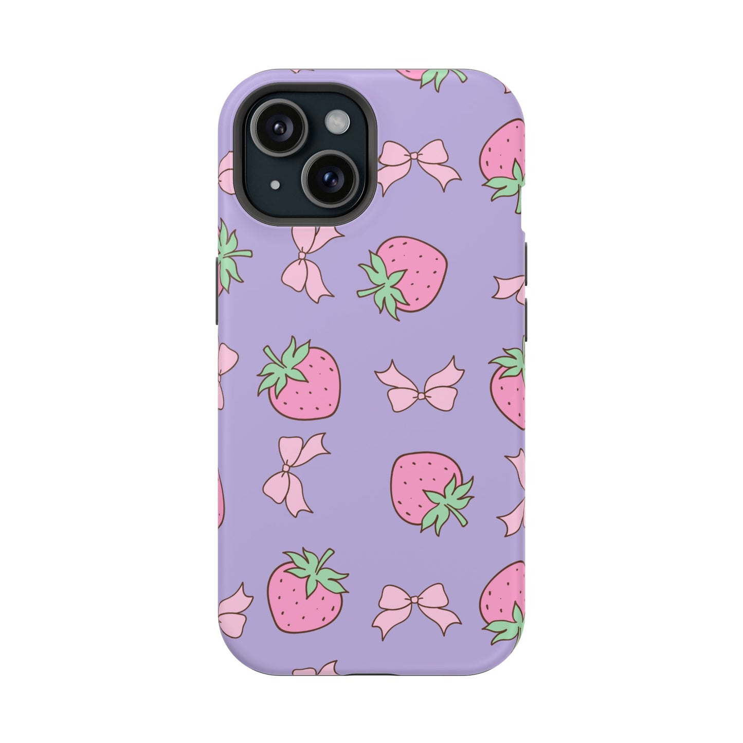 Cute Strawberry Pattern Phone Case
