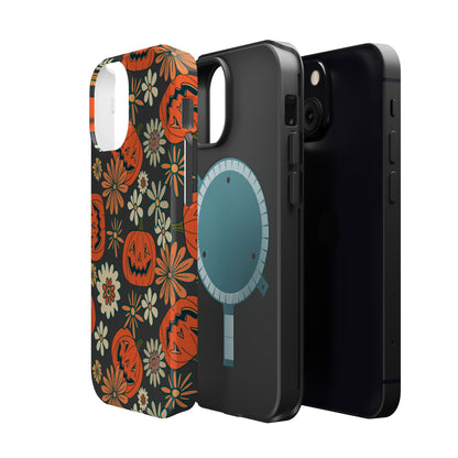 Pumpkin Floral iPhone Case