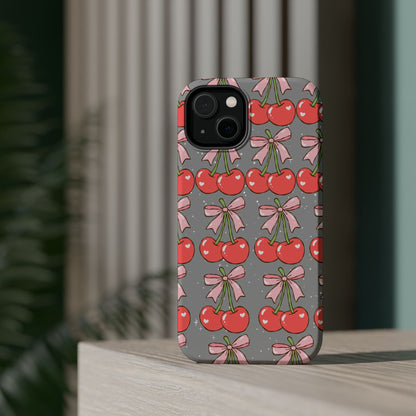Cherry Bow Magnetic Phone Case