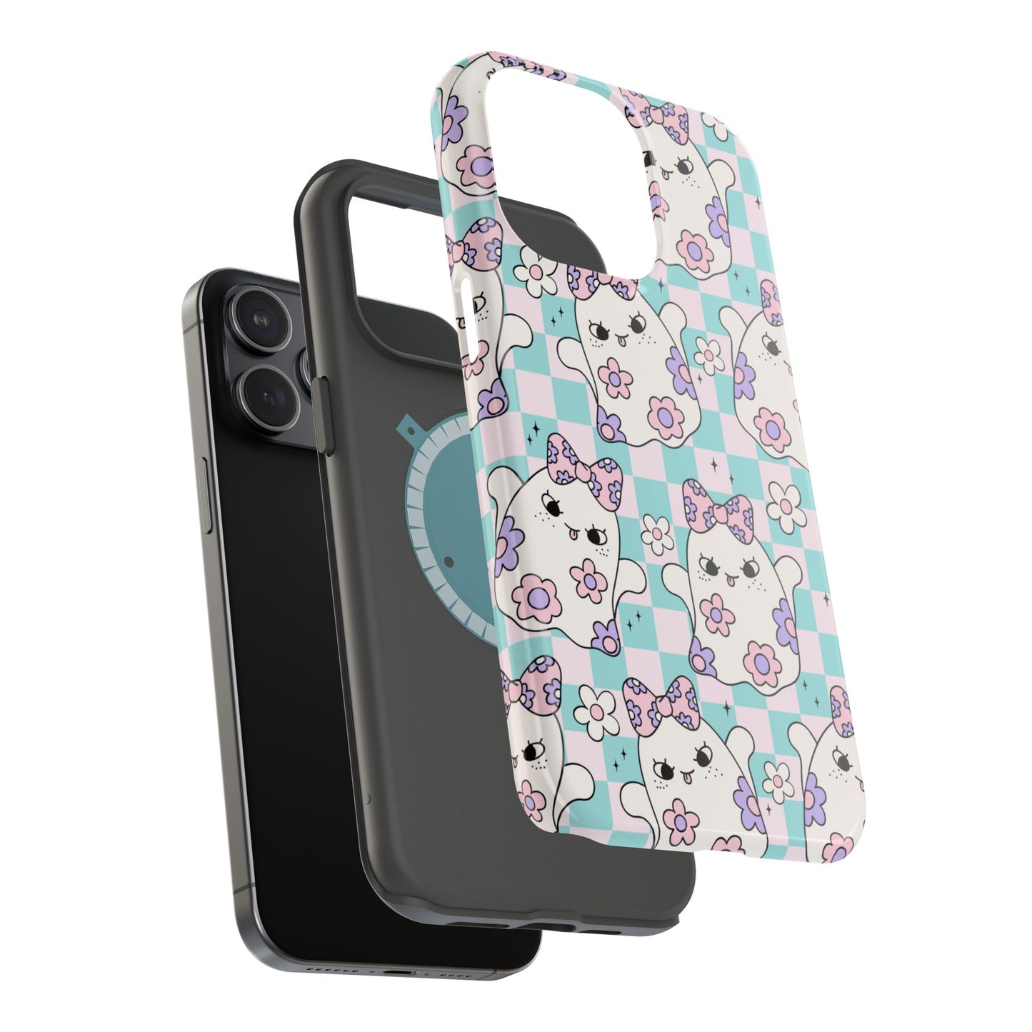 Adorable Ghost Pattern Magnetic Phone Case