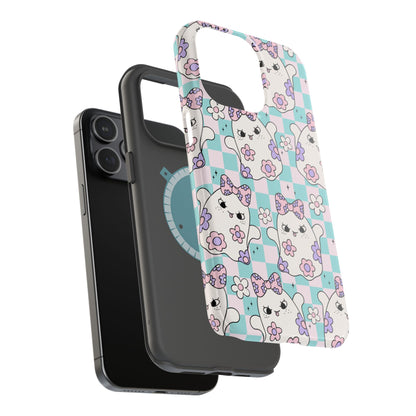 Adorable Ghost Pattern Magnetic Phone Case