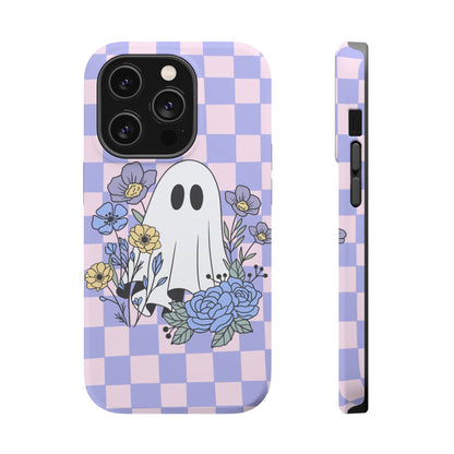 Cute Ghost Floral Phone Case