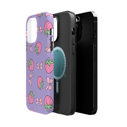 Cute Strawberry Pattern Phone Case