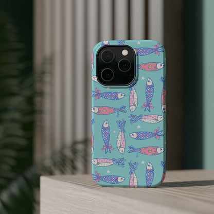 Whimsical Fish Phone Case