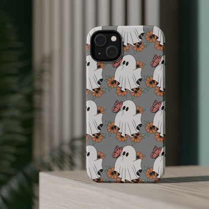 Cute Ghost Floral Phone Case