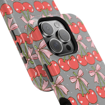 Cherry Bow Magnetic Phone Case