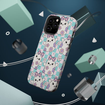 Adorable Ghost Pattern Magnetic Phone Case