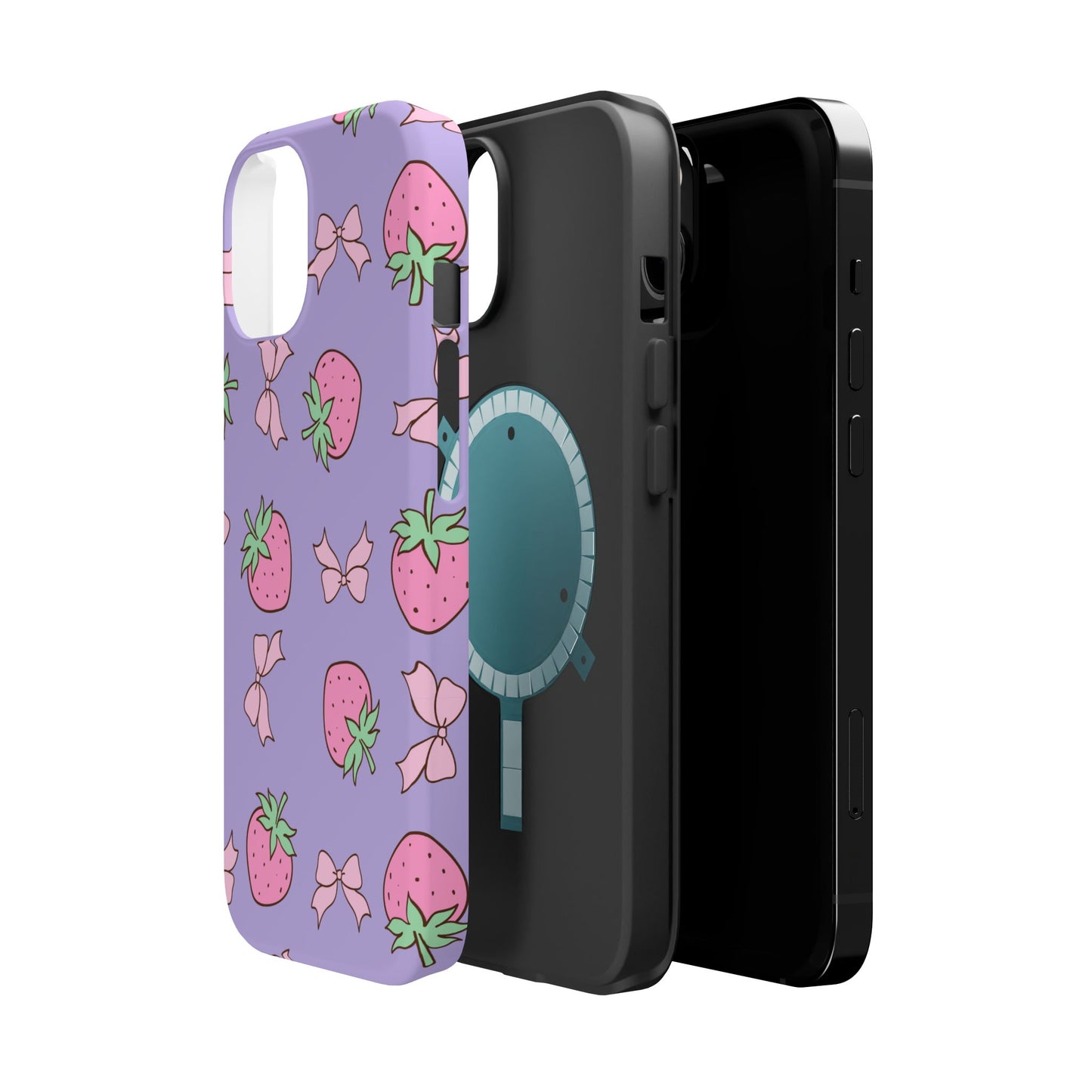 Cute Strawberry Pattern Phone Case