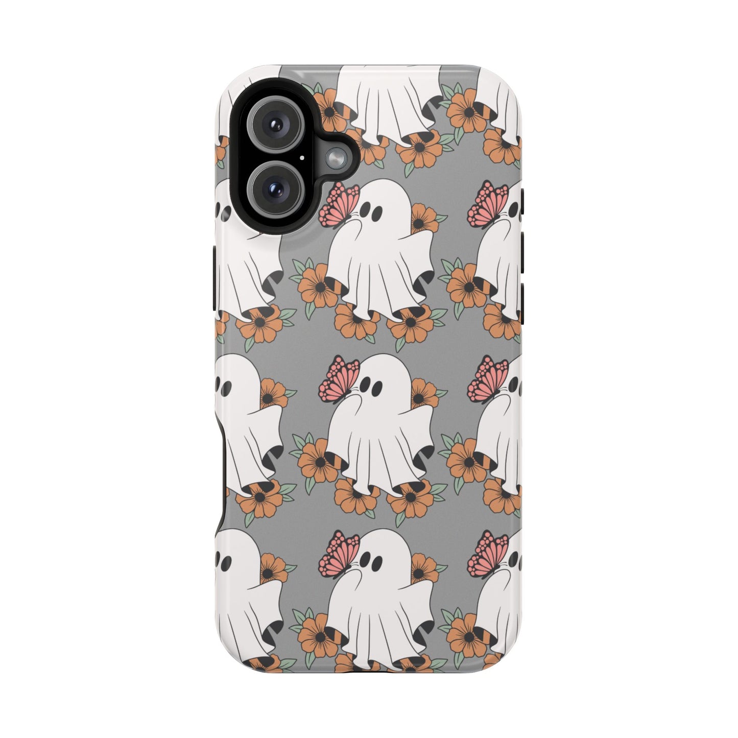 Cute Ghost Floral Phone Case
