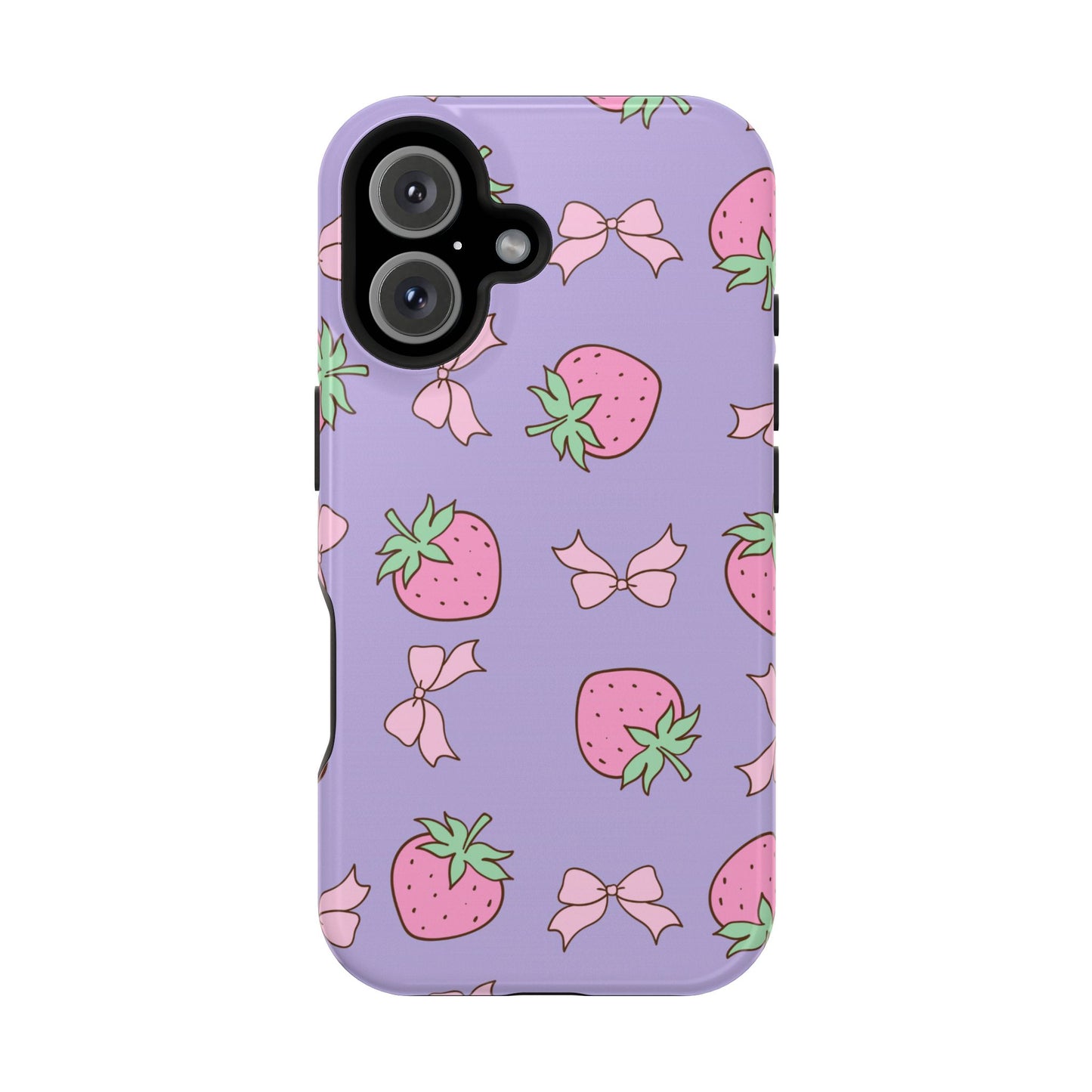 Cute Strawberry Pattern Phone Case