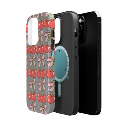 Cherry Bow Magnetic Phone Case