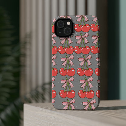Cherry Bow Magnetic Phone Case