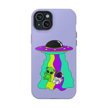Alien and Astronaut Phone Case