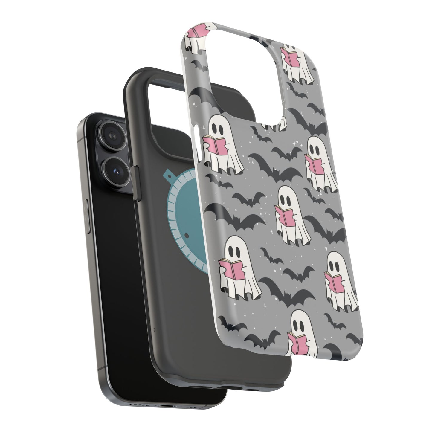 Ghostly Bat Phone Cases