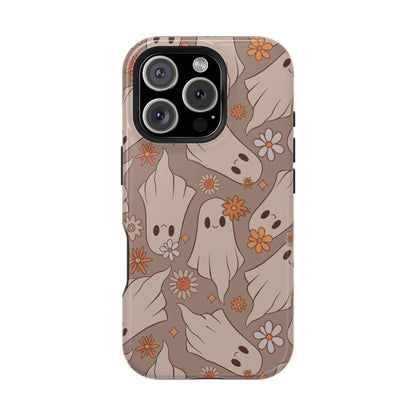 Ghostly Floral Magnetic Phone Cases