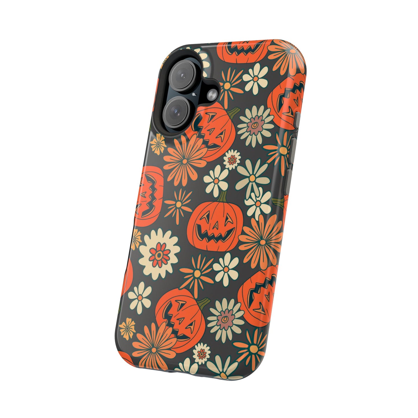Pumpkin Floral iPhone Case