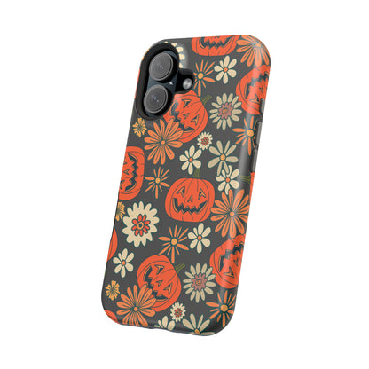 Pumpkin Floral iPhone Case