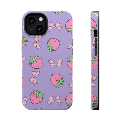 Cute Strawberry Pattern Phone Case