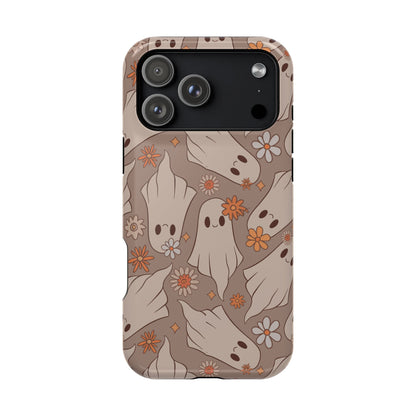 Ghostly Floral Magnetic Phone Cases