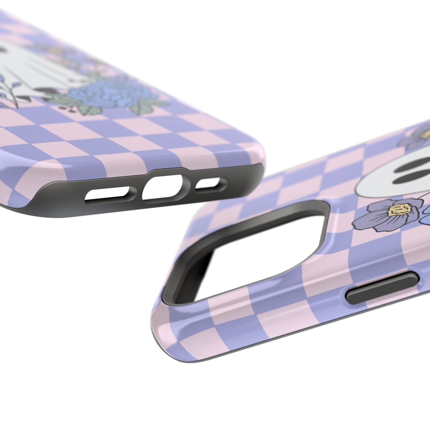 Cute Ghost Floral Phone Case