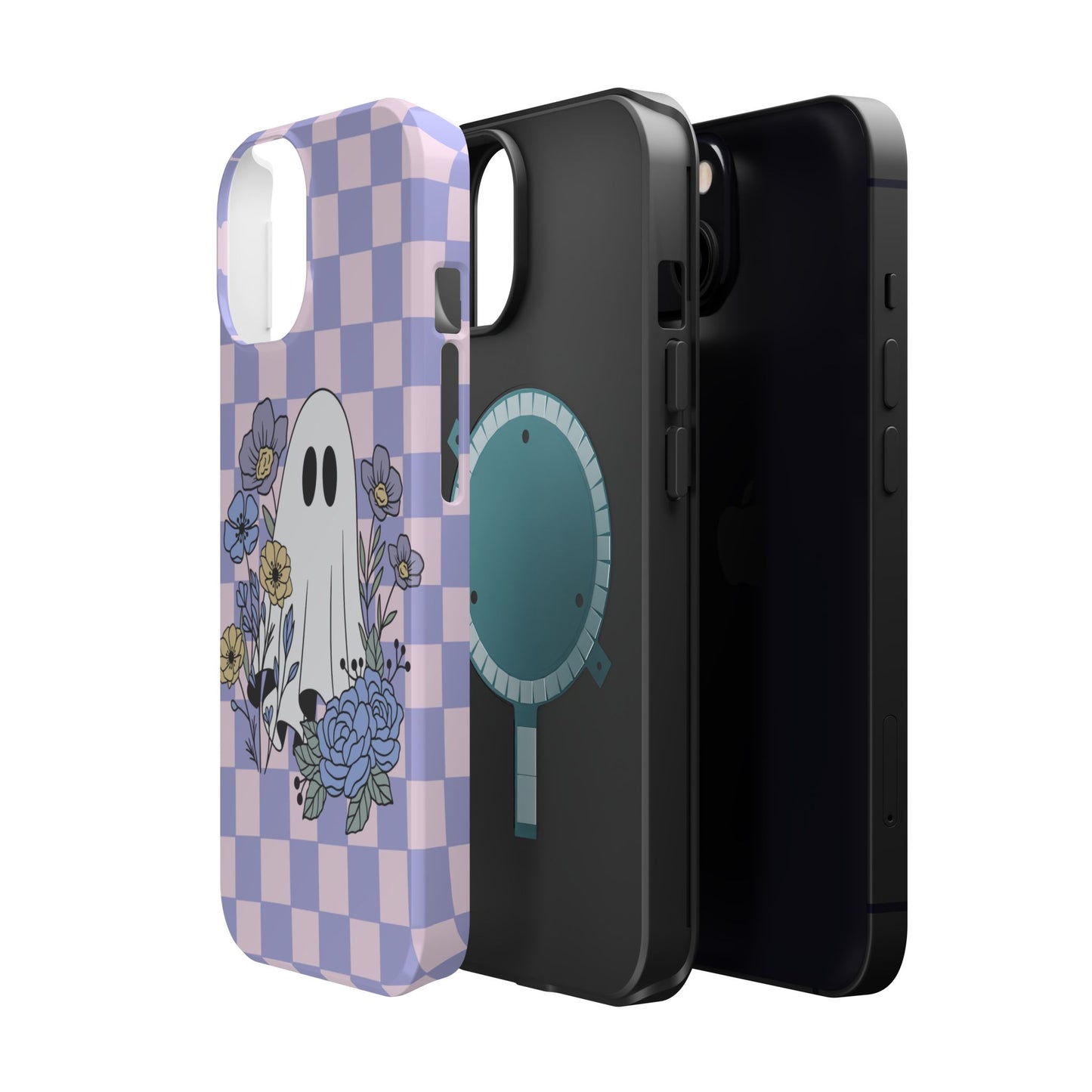 Cute Ghost Floral Phone Case