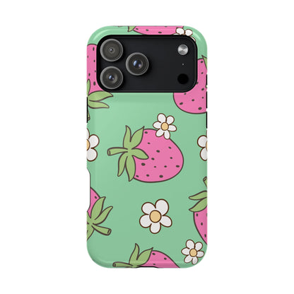Cute Strawberry Impact-Resistant Phone Case